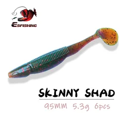 ESFISHING Crankbait suave para carpa con aroma de cola en T