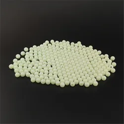 Cuentas luminosas flotantes redondas para pesca deportiva