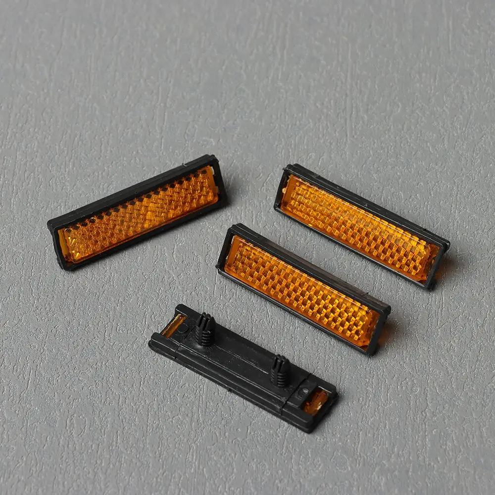 Reflectores para pedales de bicicleta en uso