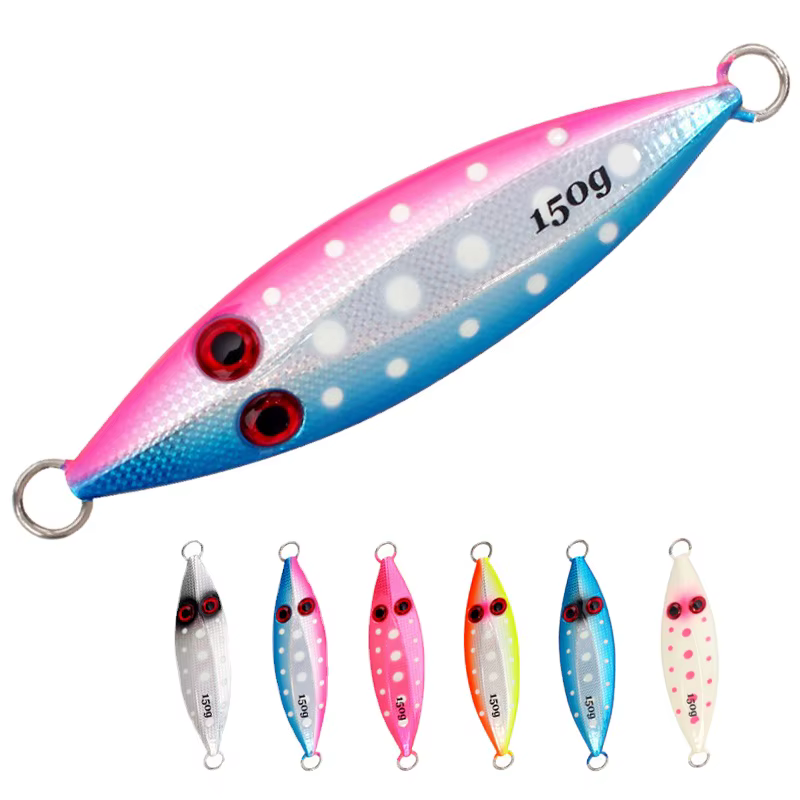 TAKEDO Señuelo jigging lento de metal con luz LED para curricán - imagen 2