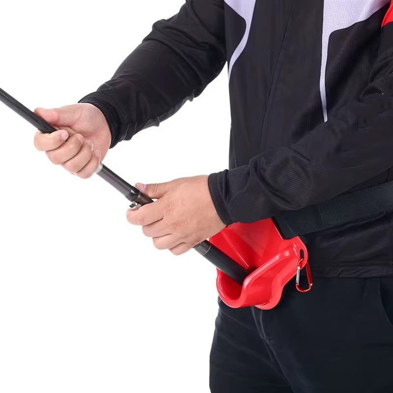 Cinturón portacañas de pesca ajustable para embarcación – Accesorio resistente - imagen 5