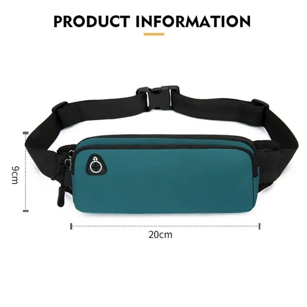 Riñonera impermeable ultrafina de nailon resistente al desgaste - imagen 2