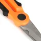Tijeras de Pesca Hirisi JD02 con funda y hoja dentada inox para PE