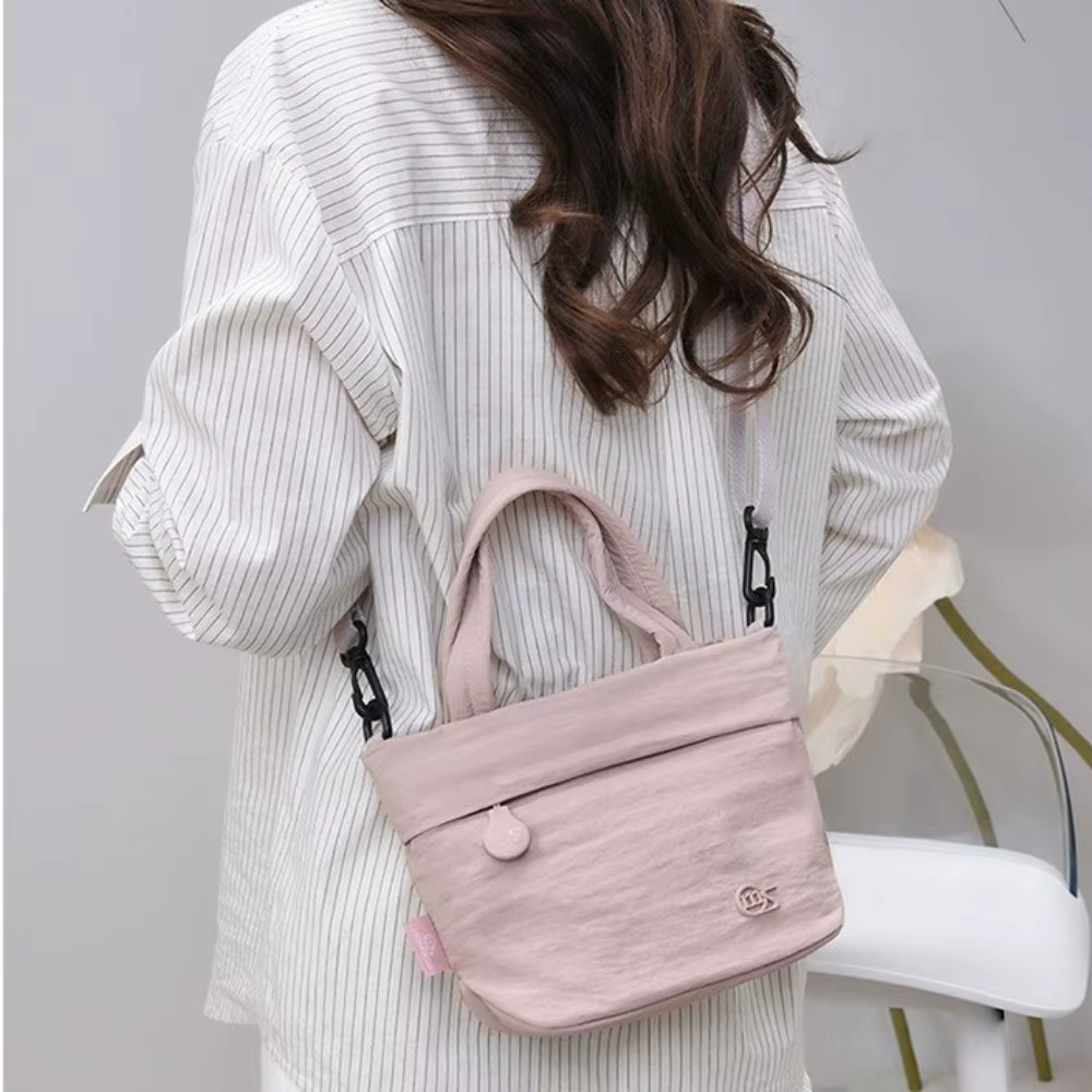 Bolso bandolera para mujer ligero con correa larga y bolsillos - imagen 3