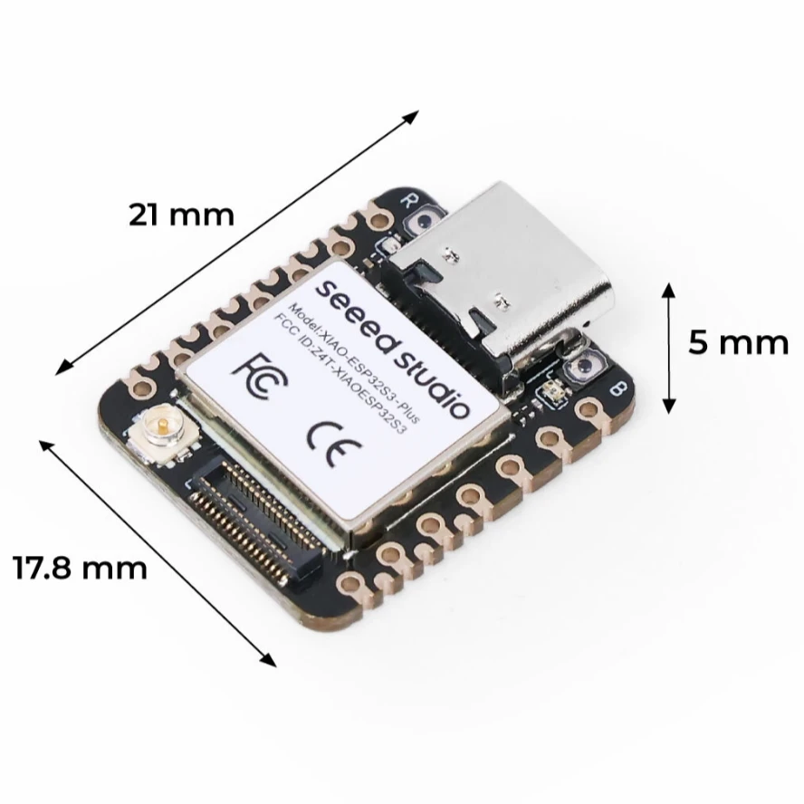 Módulo ESP32-S3 Plus WiFi BLE compatible con carga de batería - imagen 4