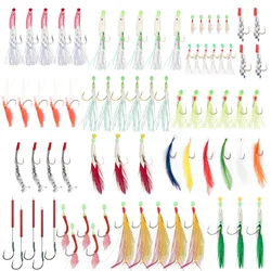 Señuelo luminoso para caballa – Pluma anzuelo lubina bacalao