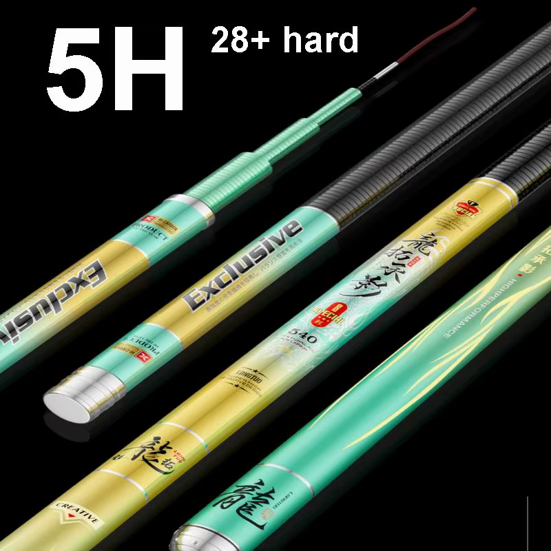 Caña Pescar ZZ273 Carbono 7.2m 2 Puntas Ultra Ligera - imagen 2
