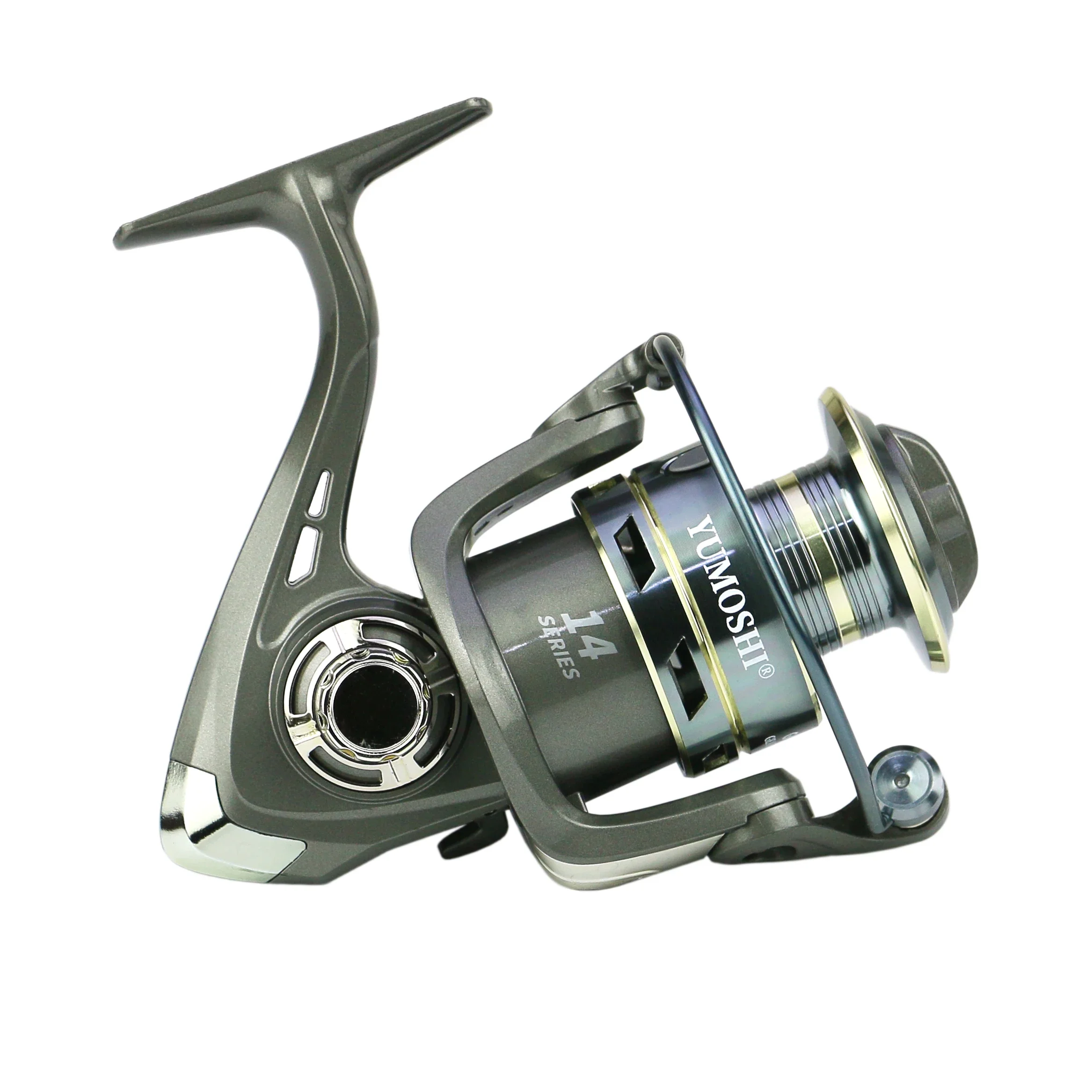 Carrete giratorio de aluminio con arrastre 8KG – Mar y carpa - imagen 5