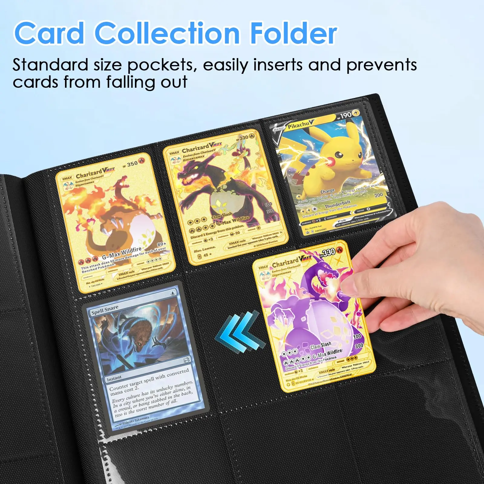 Carpeta para tarjetas coleccionables con bolsillos múltiples - imagen 2