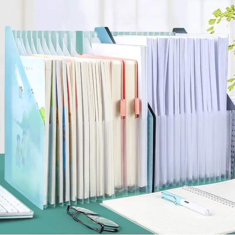 Carpeta archivadora A4 multicapa organizador escritorio - imagen 3