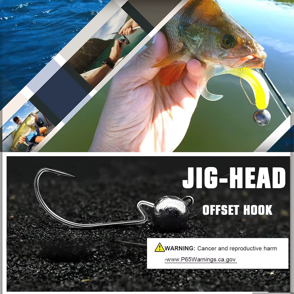 Anzuelos Jig Head Rockfish 3,5-10g – Lubina y trucha - imagen 5