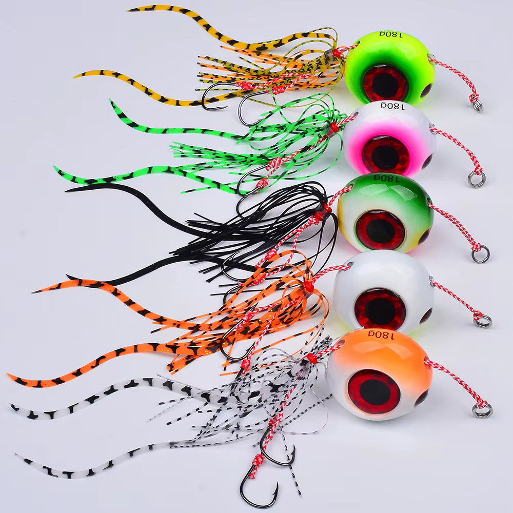 Jig con falda para pesca en agua salada - imagen 5