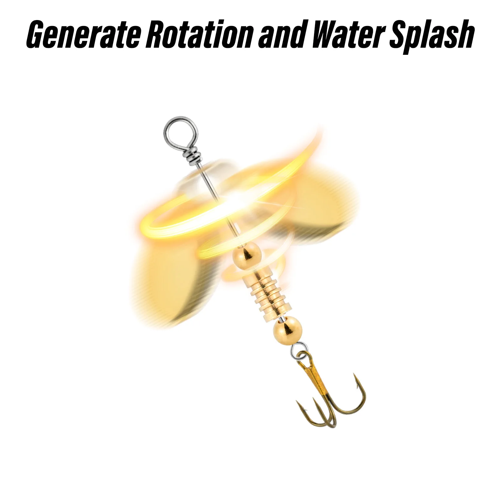 Kit DIY Señuelos Pesca – Cuchillas Giratorias, Spinners y Wobblers - imagen 3