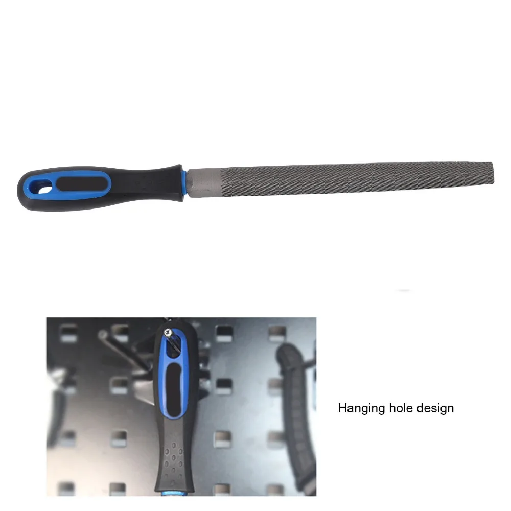 Lima plana de acero antideslizante con mango ergonómico - imagen 3