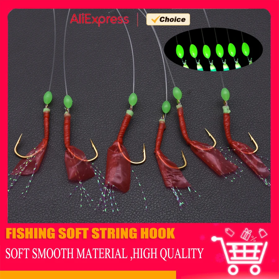 Aparejo sabiki de varios brazos para pesca en mar