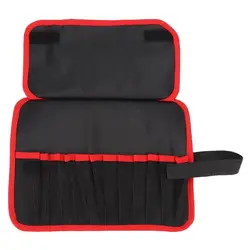Bolsa impermeable para señuelos, plegable de nailon con malla