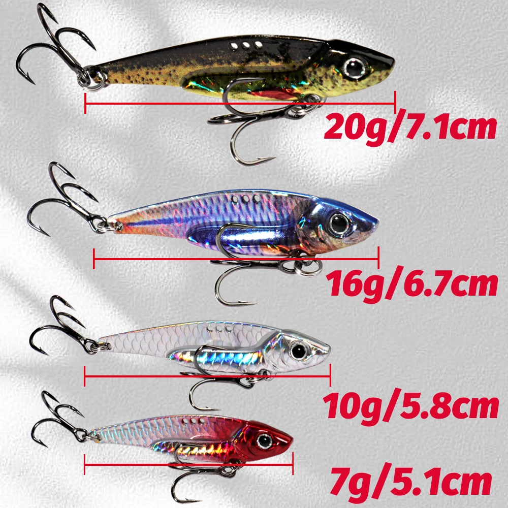 Spinnerbait de cuchara giratoria para lucio con anzuelo triple - imagen 4
