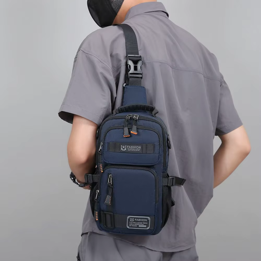Bolso de Pecho Oxford Multifuncional para Senderismo y Ciclismo - imagen 3