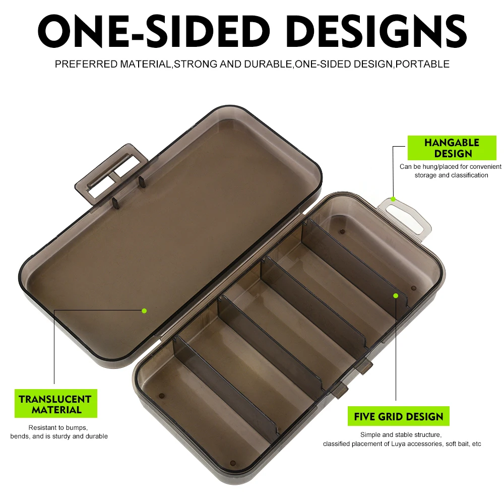 PROBEROS Caja de pesca impermeable para señuelos, anzuelos y cebos - imagen 2