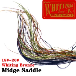 Plumas para atar moscas Midge pequeñas, naturales y teñidas