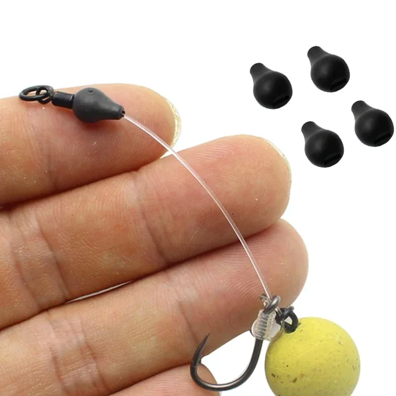 Aparejo de pelo para carpa con cuentas giratorias de tungsteno - imagen 2