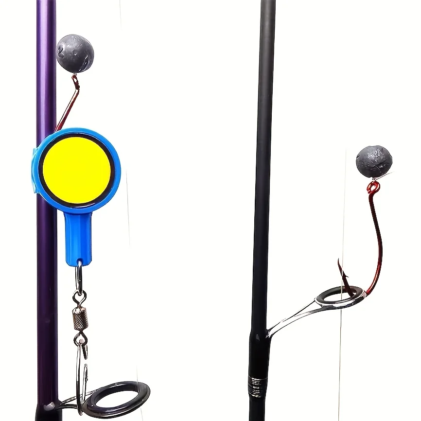 Herramienta para atar nudos de pesca: atado de anzuelos acero - imagen 4