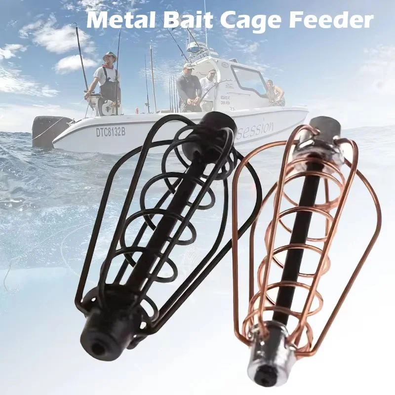 Alimentador de jaula giratorio – Doble porta‑cargas carpa/pesca gruesa - imagen 5