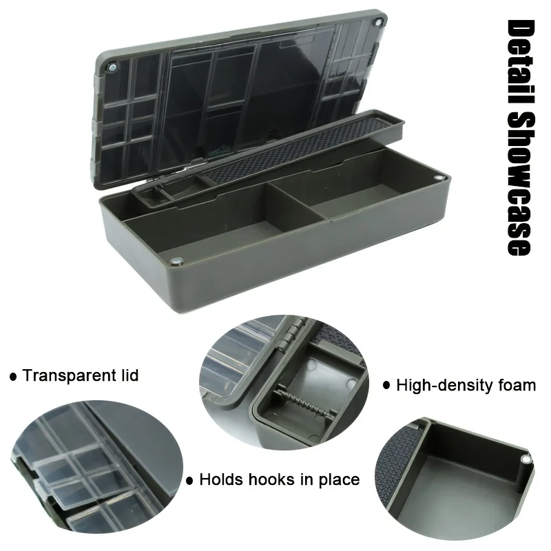 Caja cerrada en mochila de pesca
