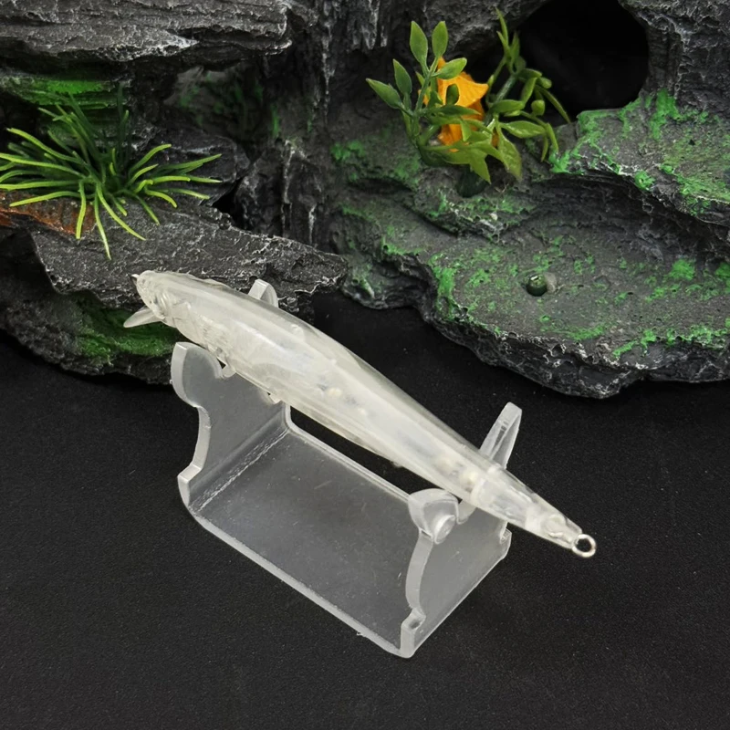 Detalle de la forma “minnow” para natación realista