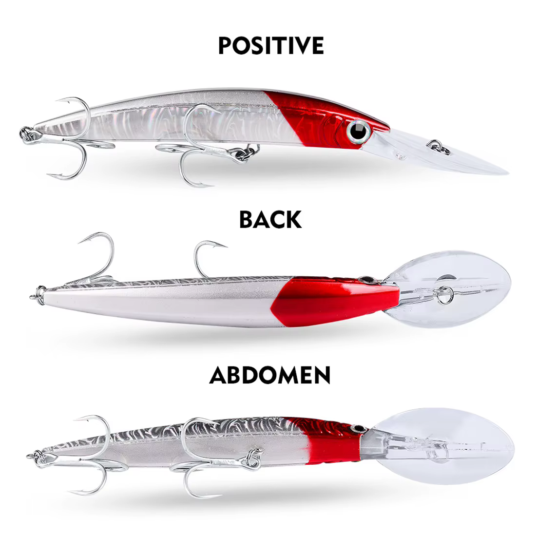 Señuelo Suspendido FishTrip con Anzuelo Triple – Cebo Duro para Pesca - imagen 5