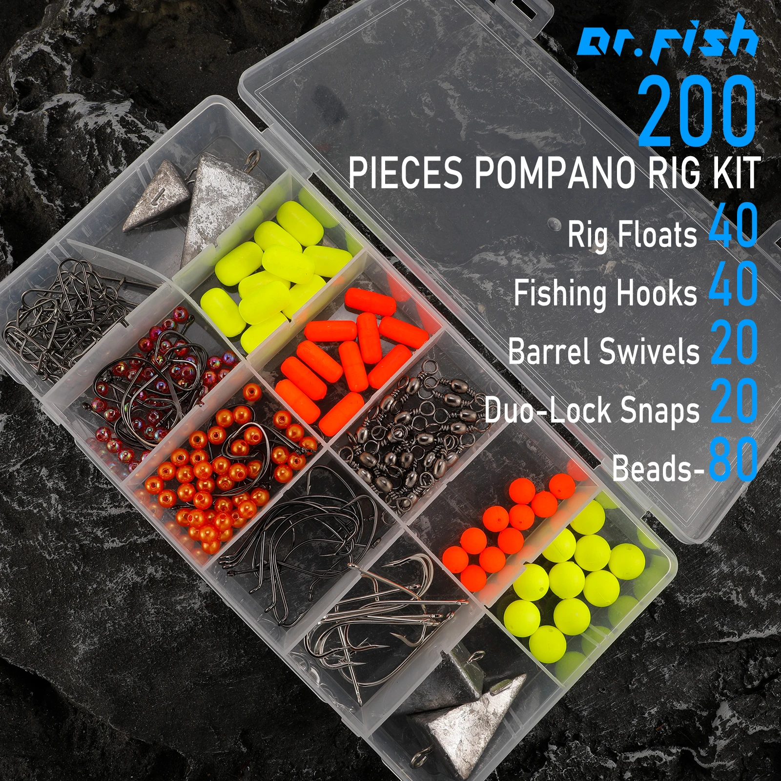Aparejo surf casting lubina – Montaje completo mar abierto - imagen 5