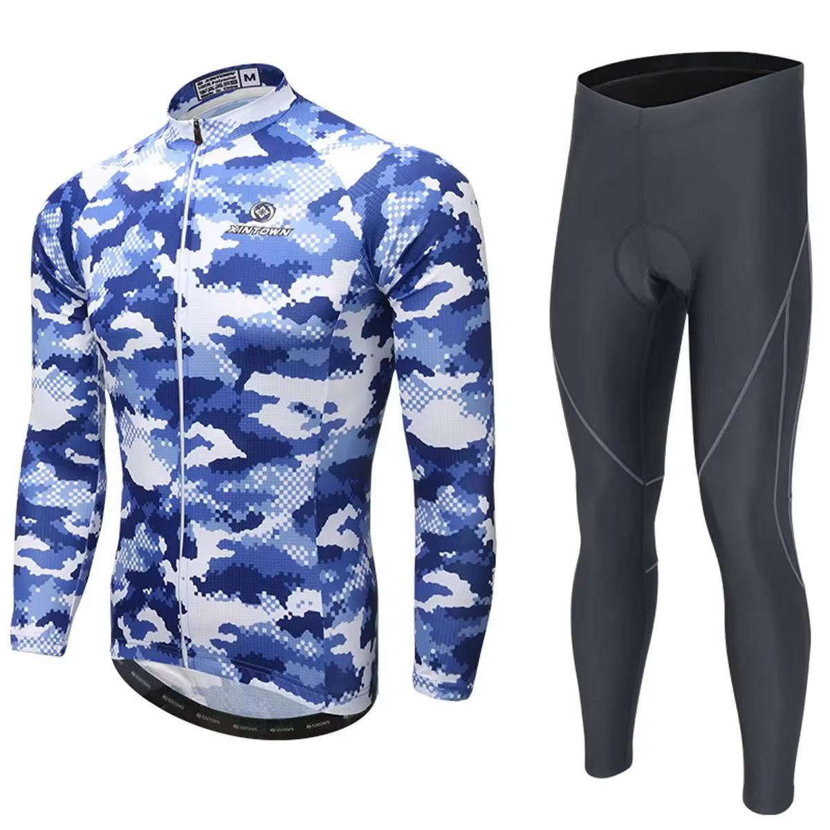 Jersey ciclismo manga larga secado rápido protección solar MTB