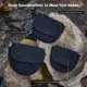 Bolsa para carretes de pesca negra, estuche a prueba de golpes - imagen 2