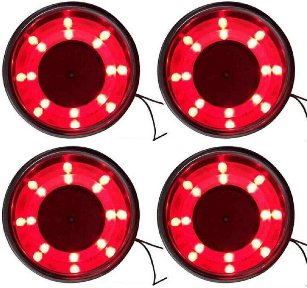 Portavasos acero inoxidable LED para barco con drenaje integrado - imagen 3