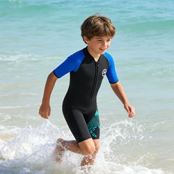 Traje de neopreno infantil de una pieza con protección cutánea