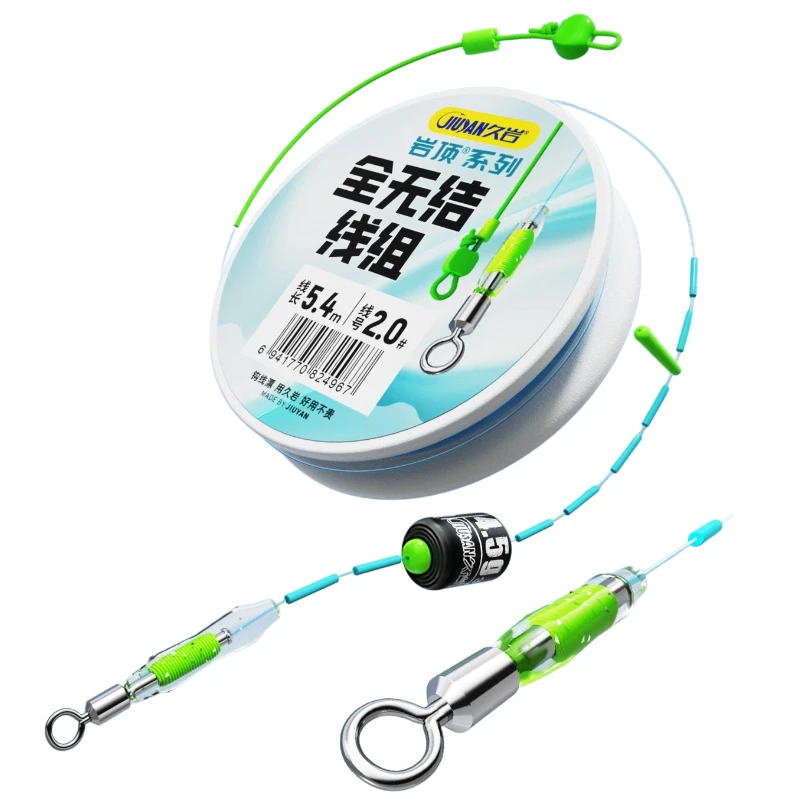 Set de líneas de pesca pre-atadas con componentes