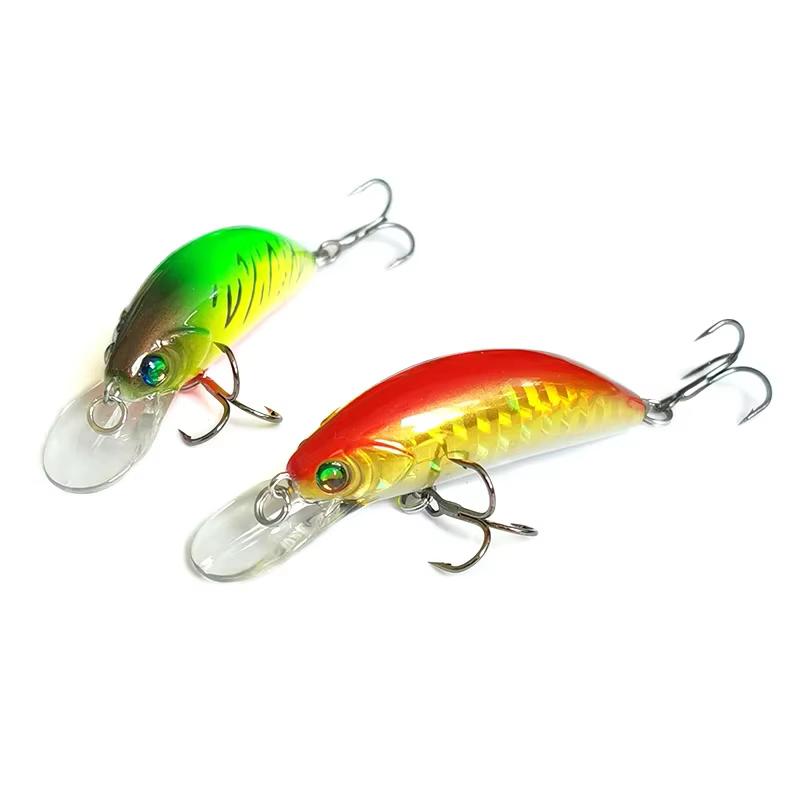 OUTKIT Minnow Flotante – Cebo para lubina, perca y trucha - imagen 4