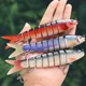 Swimbait articulado hundido gigante para lubina y bagre - imagen 5