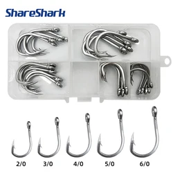 Anzuelos marinos de acero inoxidable ShareShark para esturión