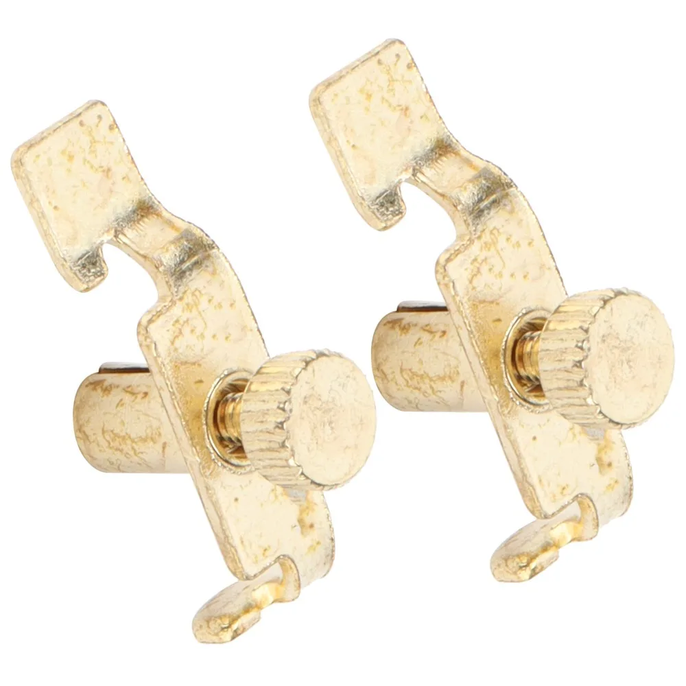 Ajustador afinación cuerdas metal profesional dorado para instrumentos - imagen 4