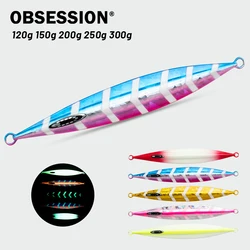 Obsession J131 jigging metálico lastrado con láser UV – Agua salada