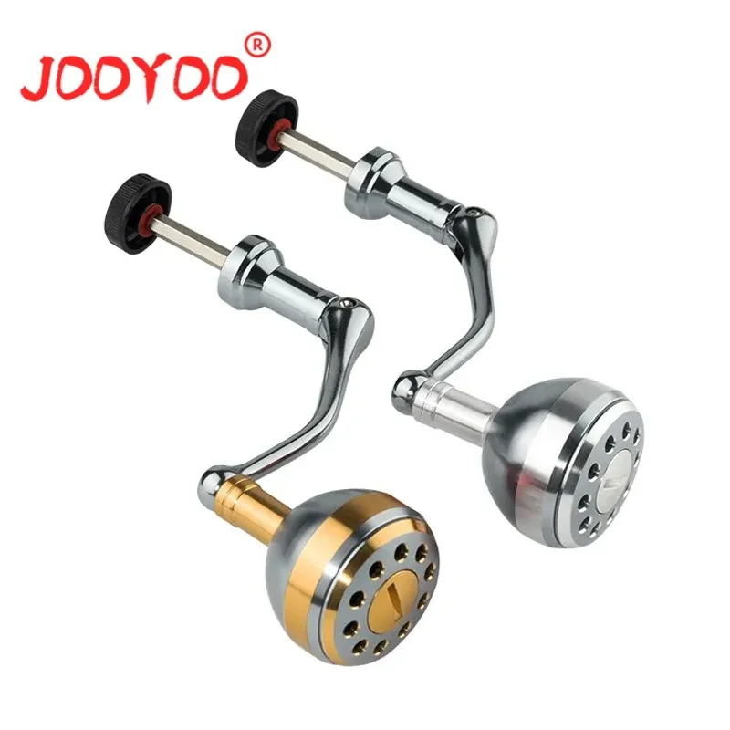 Manivela de metal modificada con perilla exquisita para carrete pesca giratorio