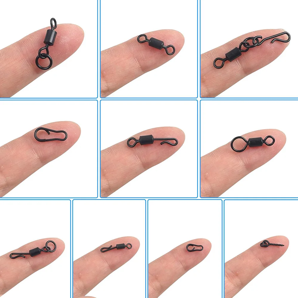 Clips giratorios de cambio rápido para aparejos de carpa - imagen 5
