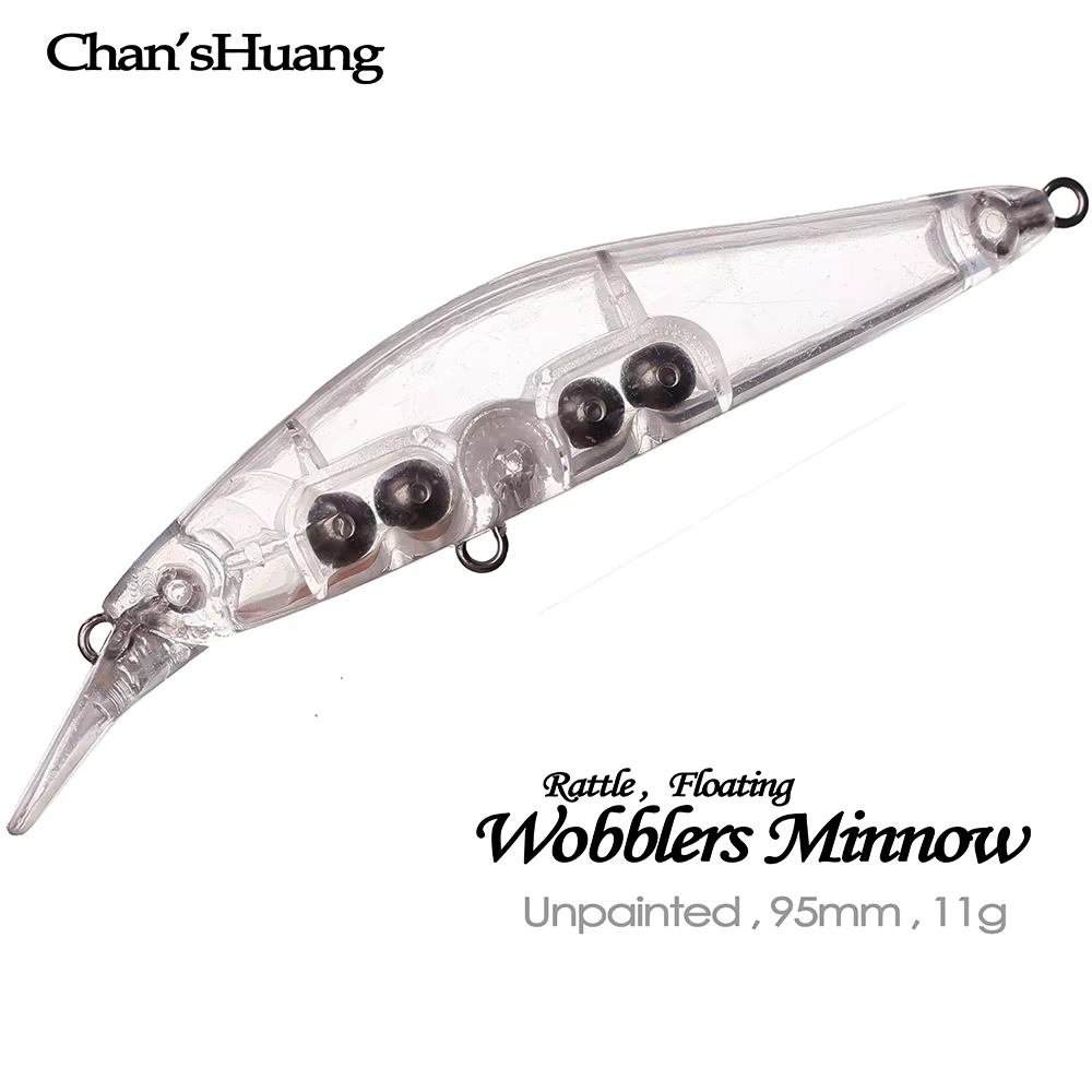 Wobbler Flotante Chan'sHuang 11g 95mm – Señuelo artificial con sonajero