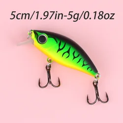 Crankbait Minnow hundido para lubina de plástico duro