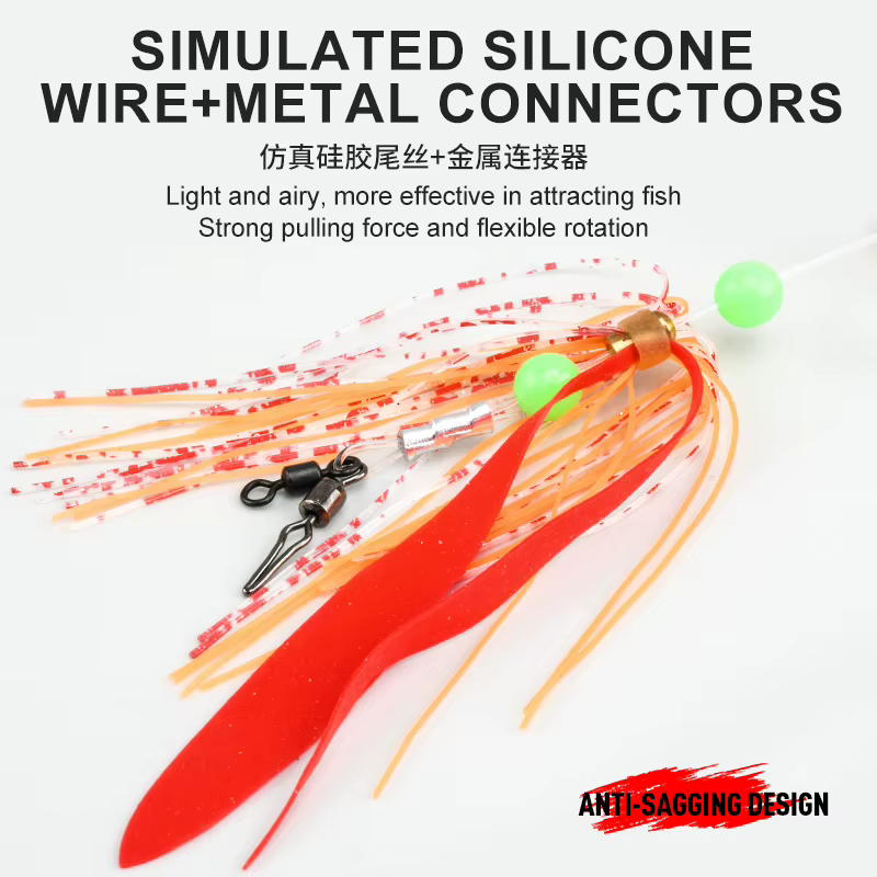 Jig Inchiku Teaser J144 Glow – Señuela Pulpo para Jigging Lento - imagen 5
