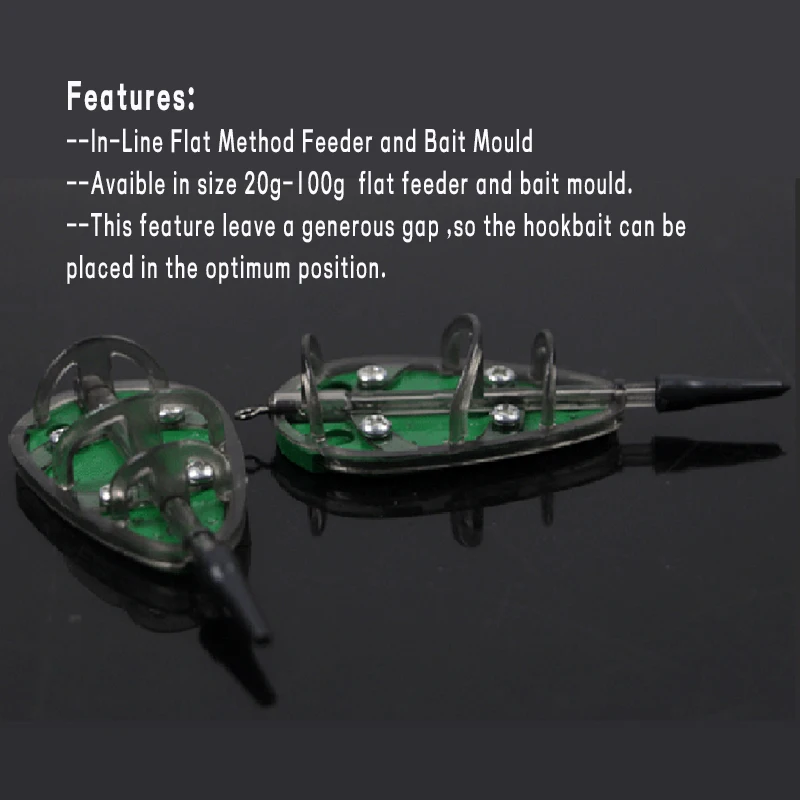 JIGEECARP Kit Método Feeder para carpfishing con molde de inline - imagen 3