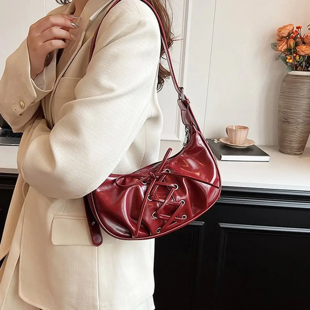 Bolsa de pesca bandolera retro de cuero PU con gran capacidad - imagen 3