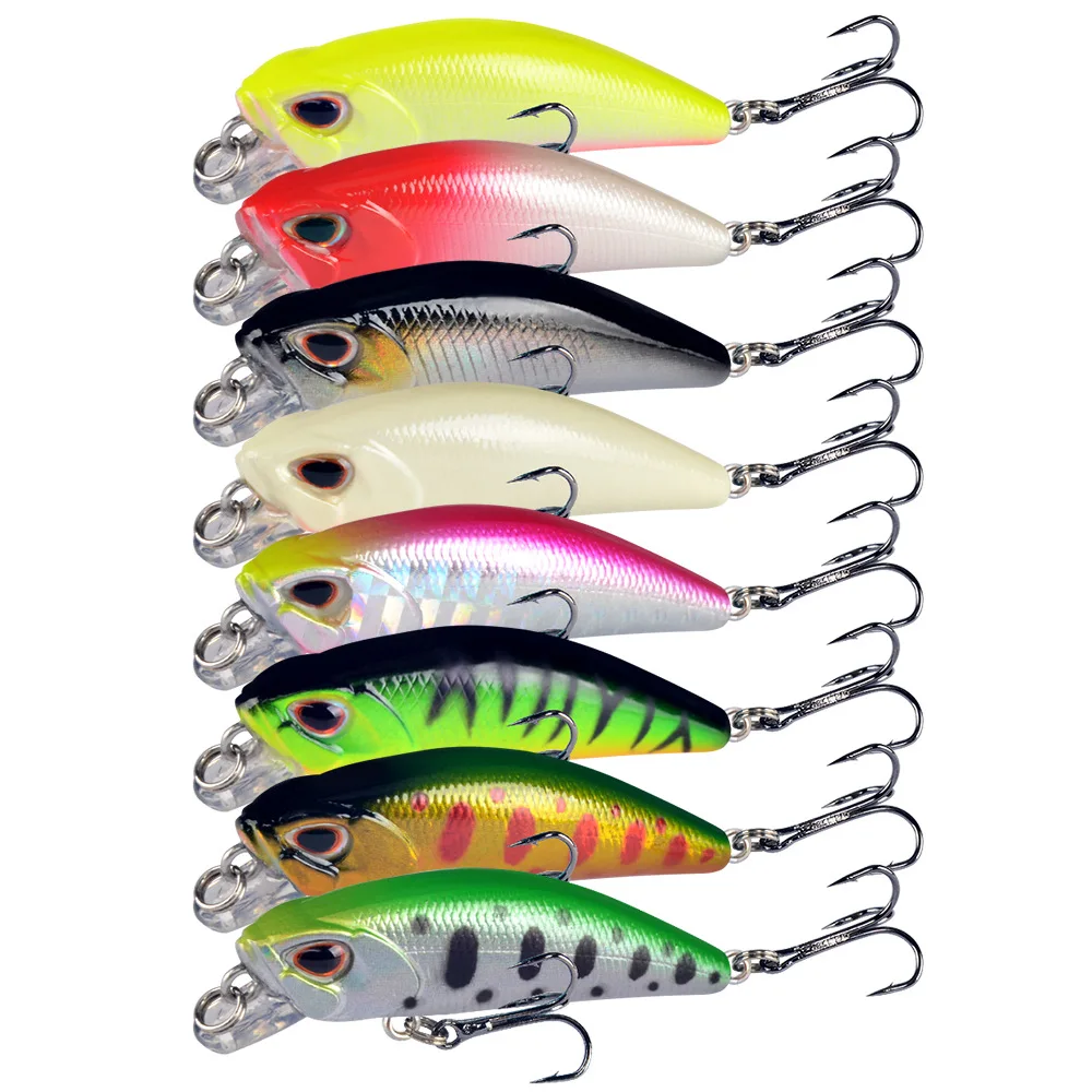 Señuelo Minnow Wobbler con efecto láser Crankbait para lucio y carpa - imagen 5