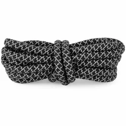 Cordones reflectantes redondos de poliéster para zapatillas